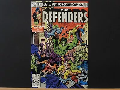 Buy Marvel Comics:  THE DEFENDERS #86  Aug. 1980  Hulk, Doctor Strange, Valkyrie • 4.99£