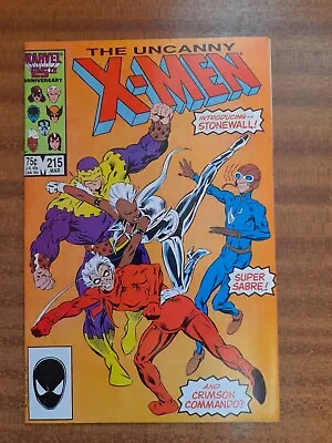 Buy Uncanny X-Men 215 1987 VF + • 5£