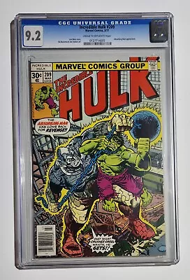 Buy Hulk 209, CGC 9.2, Absorbing Man, 1977, Sal Buscema • 60.32£