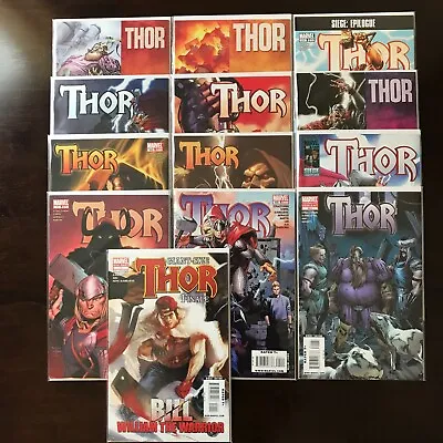 Buy Thor #12 2007 | Thor Giant-Size Finale One-Shot 2010 | Thor #600-610 1966 Marvel • 19.07£