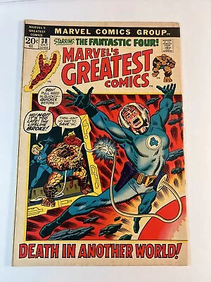 Buy Marvel's Greatest #38 Marvel (1972) Fantastic Four 1st Print Comic Book • 7.99£