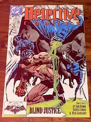 Buy 1989 Detective Comics #599 9.0 VF/NM 1st App HENRI DUCARD • 4£