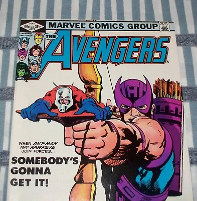 Buy The AVENGERS #223 Ant-Man & Hawkeye Team Up From Sept. 1982 In F/VF (7.0) • 13.43£