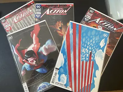 Buy Action Comics #1007-1011 Run Lot Superman Leviathan Rising! Bendis DC Variants  • 10.39£