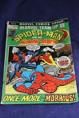 Buy Marvel Team-up #3 Morbius! Human Torch! Spider-Man! Marvel 1972 • 13.38£