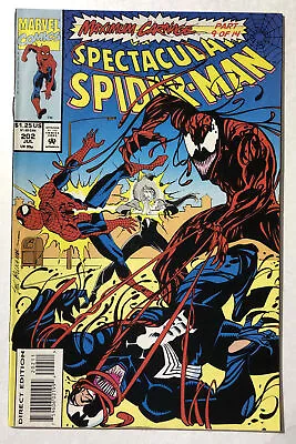 Buy Spectacular Spider-Man #202 - Marvel - Maximum Carnage - Part 9 Of 14 - NM • 8£