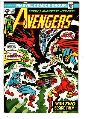Buy Avengers #111 (1973) - Grade 9.2 - Daredevil & Black Widow Appearance! • 79.03£