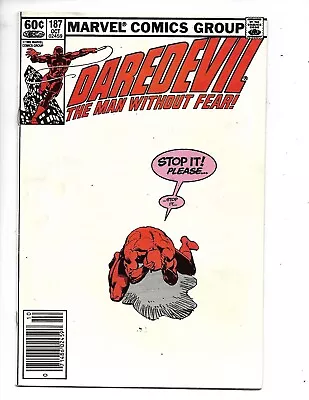 Buy Marvel Comics 1982 Daredevil #187 F • 2.36£