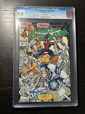 Buy Cgc 9.8 Amazing Spider-man #360 Marvel 1992 1st Cameo Appearance Of Carnage • 158.86£