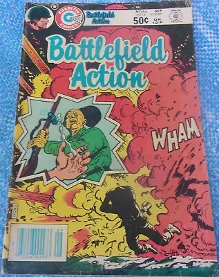Buy Charlton Comics Battlefield Action Vol.3 #64 September 1980 The Inspiration War • 8.87£