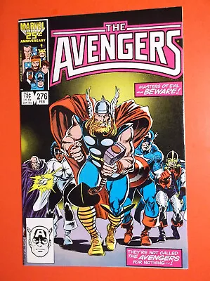 Buy The Avengers # 276 - Nm- 9.2 - 1987 Beautiful Clean Copy - Revenge • 7.55£
