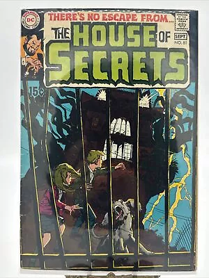 Buy House Of Secrets 81 (DC Comics 1969) VG/FN 1st Abel Key Neal Adams Horror • 47.79£