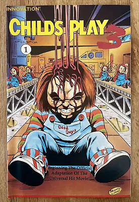 Buy CHILD’S PLAY 3 Movie Adapt #1 Innovation Comics F/VF Bought, Bagged & Stored HTF • 28.60£