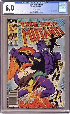 Buy New Mutants #14N CGC 6.0 Newsstand 1984 4276942008 • 32.33£