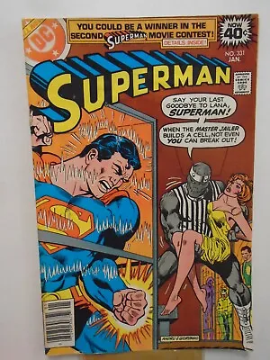 Buy SUPERMAN #331 (1979) Metallo & Master Jailer Appearance • 1.98£