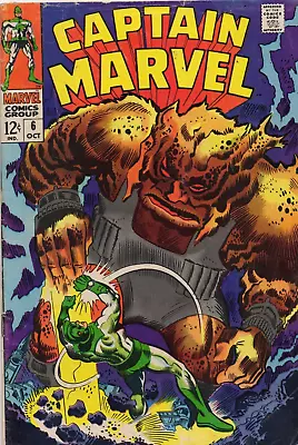 Buy Captain Marvel #6 1968 VG/FN • 9.59£