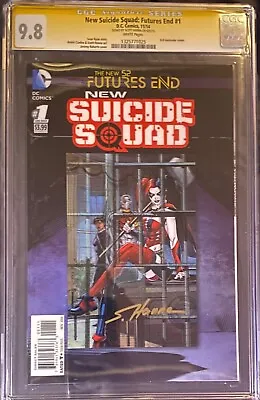 Buy Suicide Squad #1 Futures End Cgc Signature Comics Scott Hanna 9.8 Holographic • 52.77£