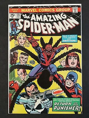 Buy AMAZING SPIDER-MAN #135 1974 Marvel Comics VF/NM 1st Series • 200.15£