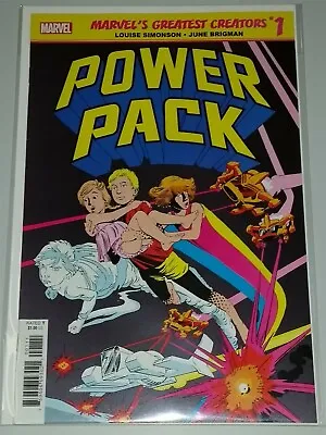 Buy Power Pack Marvel's Greatest Creators #1 Marvel Comics July 2019 Nm (9.4) • 6.99£