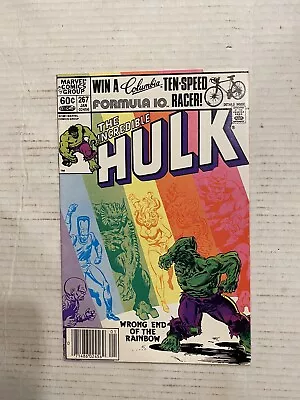 Buy 1982 Marvel ;The Incredible Hulk 267 Newsstand 1st Cameo Brian Banner (Father) • 15.74£