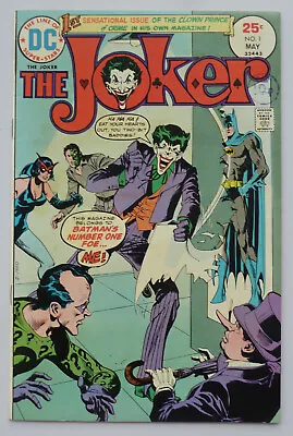 Buy The Joker #1 - DC Comics May 1975 VF- 7.5 • 99.95£