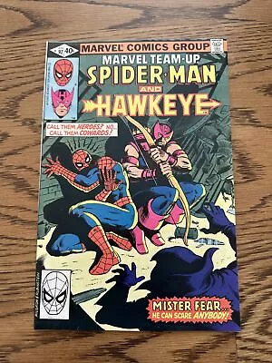 Buy Marvel Comics Team-Up #92 (Marvel 1980) Spider-Man & Hawkeye! NM • 5.59£