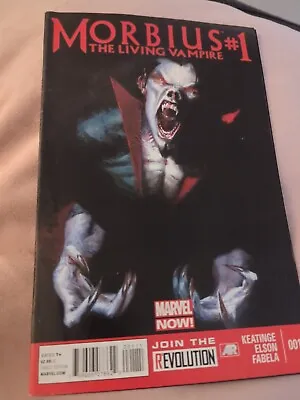 Buy Morbius The Living Vampire #1 Marvel Now! 2012 • 1£