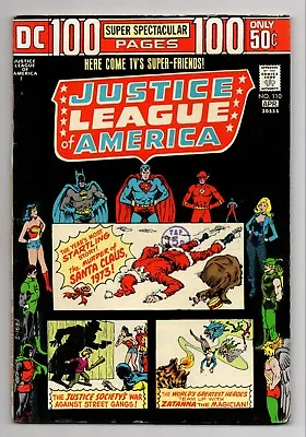 Buy Justice League Of America Vol 1 No 110 Apr 1974 (FN+) (6.5) DC, Bronze Age • 24.99£