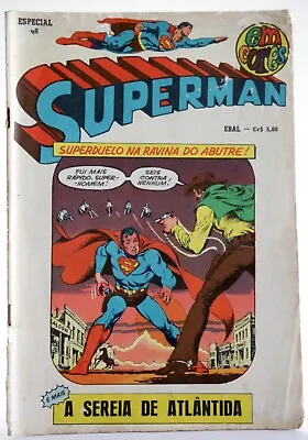 Buy Superman #49 - Special 1975 Ebal Brazilian Edition Comics Magazine • 4£