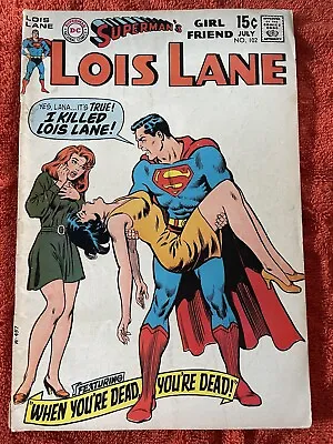 Buy Superman’s Girlfriend Lois Lane #102 (DC, 1970) • 12.65£