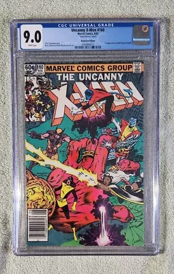 Buy Uncanny X-MEN #160 CGC 9.0 News Stand MARK JEWELERS 1st Magik Appearance  • 197.95£