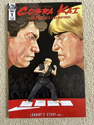 Buy Cobra Kai The Karate Kid Saga Continues #1 Main Cover 2019 IDW New Unread NM • 16.75£