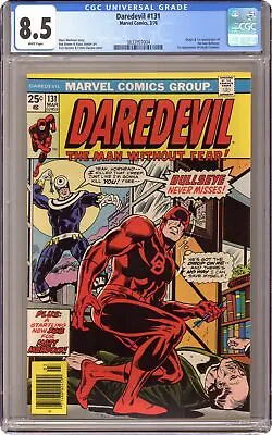Buy Daredevil #131 CGC 8.5 1976 3833957004 1st App. New Bullseye • 435.37£