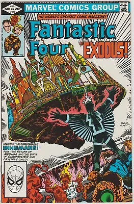Buy Fantastic Four 240 March 1982 Inhumans Birth Of Crystal & Quicksilvers Child • 5.59£