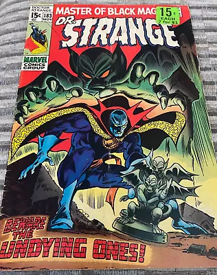 Buy Marvel Comic - Doctor Strange #183  -  November - 1969 - Ungraded - VG Condition • 8£