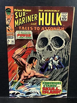 Buy Tales To Astonish #96 Sub Mariner! Hulk! Silver Age! Marvel 1967 • 19.73£