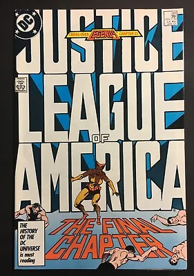 Buy Justice League Of America 261 Final Issue Key Death Of Steel 2 V 1 Superman Dc • 6.43£