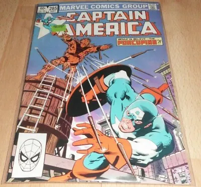 Buy Captain America (1968 1st Series) # 285...Published September 1983 By Marvel • 9.95£