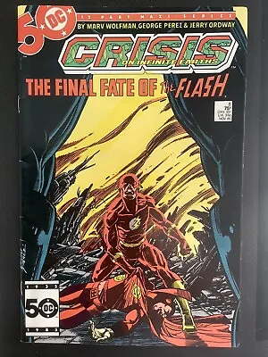 Buy DC COMICS Crisis On Infinite Earths #8 -Death Of The Flash 1985 1st Print Perez • 31£