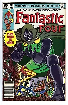 Buy Fantastic Four #247 FN+ 1982 NEWSSTAND 1ST APPEARANCE KRISTOFF :) • 15.01£