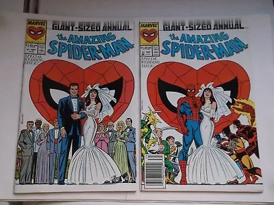 Buy Marvel: The Amazing Spider-man Giant-sized Annual #21, Regular W/newsstand, 1987 • 79.05£