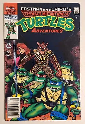 Buy Teenage Mutant Ninja Turtles Adventures #31 (1992, Archie) FN Newsstand • 4.79£