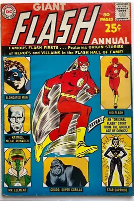 Buy Giant Flash 80 Page Annual #1 (1963) DC Comics • 95£