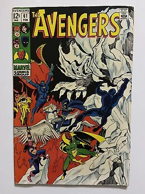 Buy Avengers #61 (1969), Dr. Strange, Black Knight Appearances Marvel Comics • 18.54£
