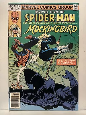 Buy Marvel Team-Up #95 * 1980 * First Appearance Mockingbird * VG? * (L45) • 12.04£