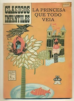 Buy CLASICOS INFANTILES #76 La Princesa Que Todo Veía, La Prensa Comic 1962 • 8.01£