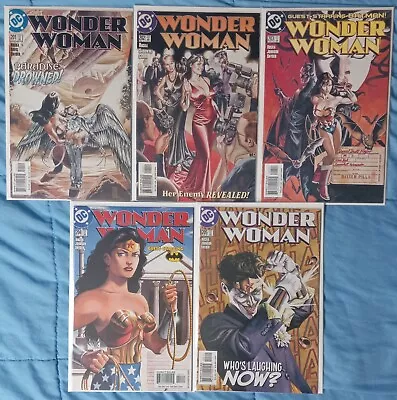 Buy Wonder Woman (1987 2nd Series) #201,202,203,204,205 NM High Grade Lot Run • 12£