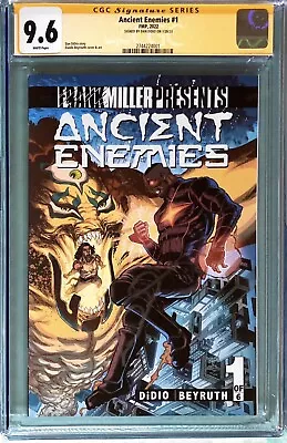 Buy ANCIENT ENEMIES #1 CGC 9.6 SS - Variant - Signed By Dan Didio • 79.67£
