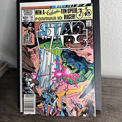 Buy Star Wars Comic Book #55 1982 Newsstand Edition First Print 1st App Of Plif • 18.97£