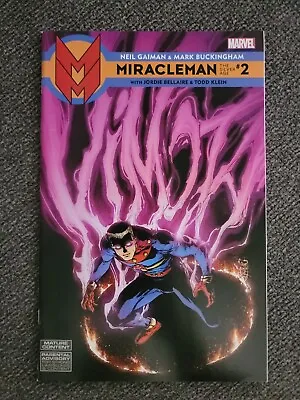 Buy Miracleman By Gaiman And Buckingham: The Silver Age #2A Marvel | 1:25 Variant • 23.72£